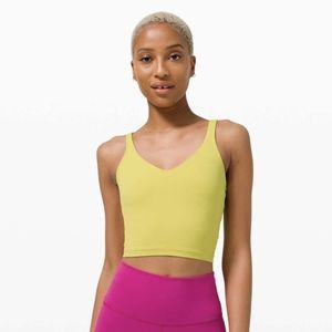 Lululemon Yellow Pear Align tank in size 6